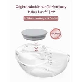 Momcozy Milk Collector for Mobile Flow | M9 Upgrade, Original Mobile Flow | M9 Upgrade Breast Pump Replacement Accessories, 1 PC