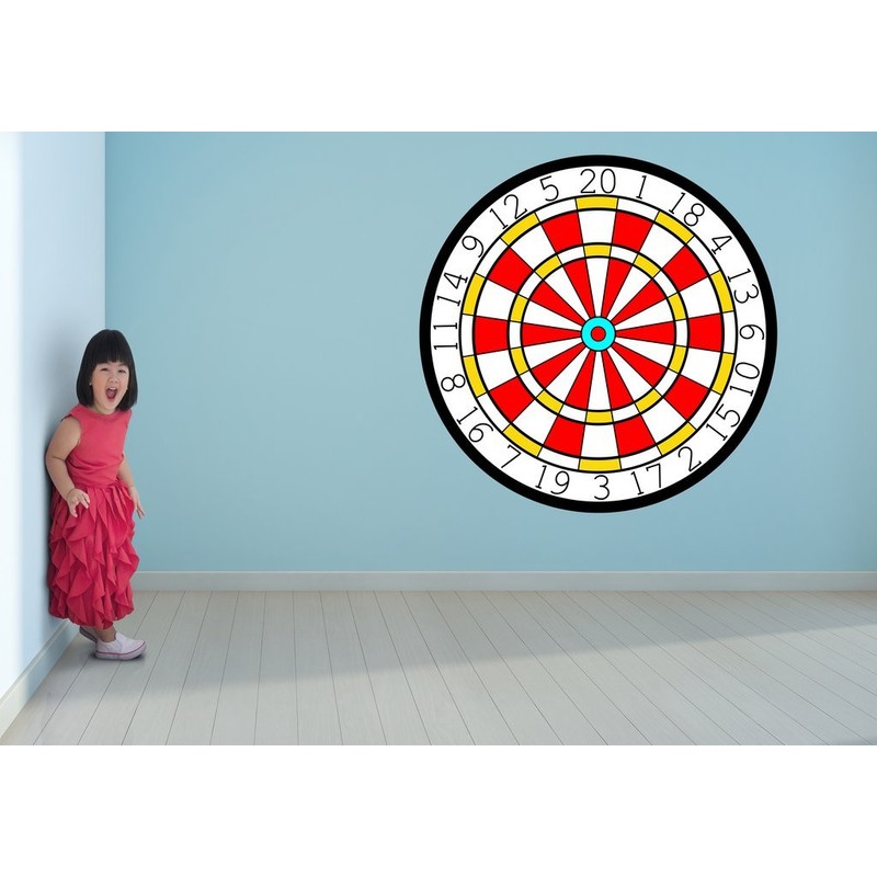 Concept 234 Dartboard Sports Wall Art Decal Sticker