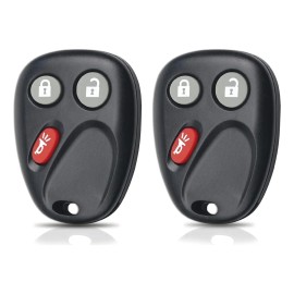 Llavero De Repuesto Para Chevy Silverado Y Gmc Sierra (2 Uni Negro