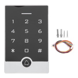 125KHZ RFID Access Controller Password Card Wiegand26 Luminous Keypad Entry System