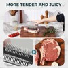 Kitexpert Meat Tenderizer Tool with 48 Ultra Sharp Stainless Steel