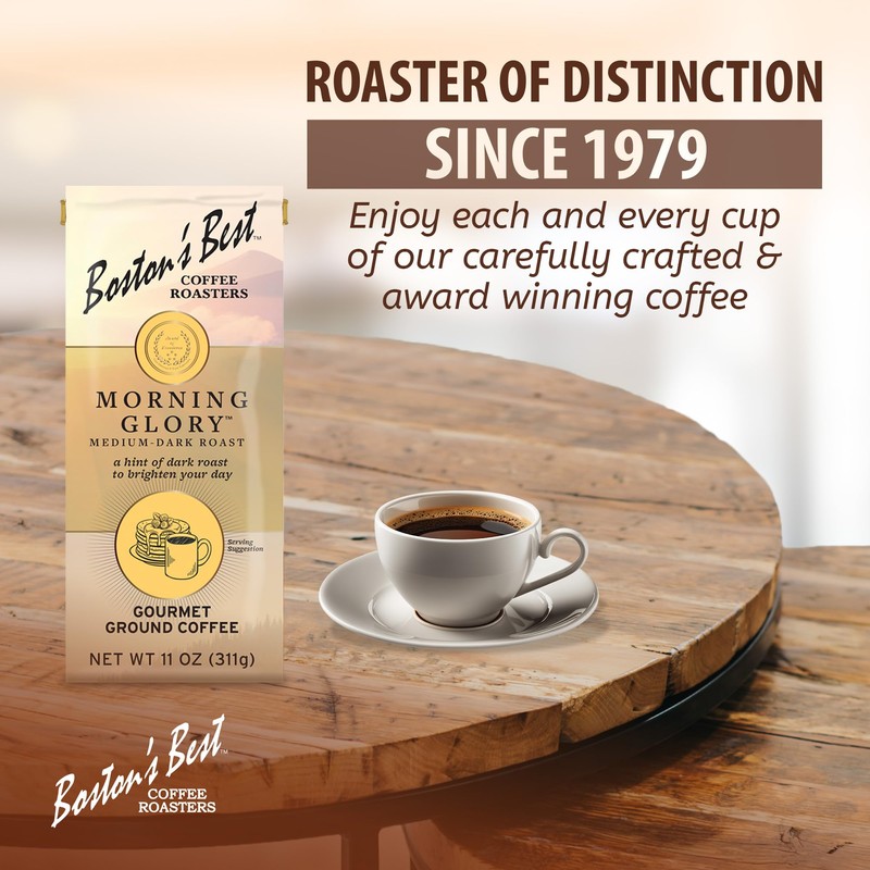 Morning Glory Ground Gourmet Coffee by Bostons Best - 12