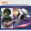 Vanshly W10772621 W10003790 Clothes Washer Washplate Bolt Screw Compatible With