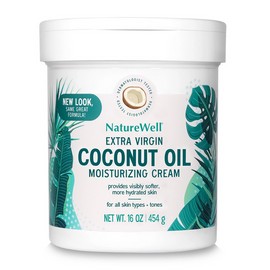 NatureWell Coconut Oil Moisturizing Cream Extra Virgin , 16 oz.