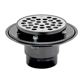 EZ-FLO 15342 Low-Profile Floor & Shower Drain, 2" x 3" x 10.04"
