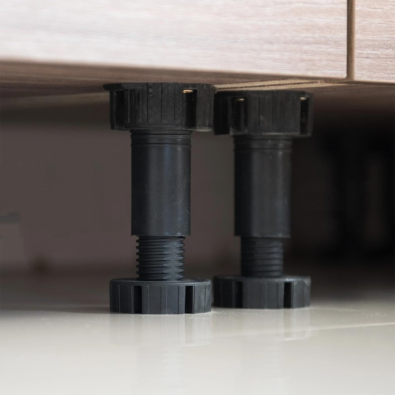 Crozgan 4Pcs 120mm-150mm Adjustable Kitchen Cabinet Legs
