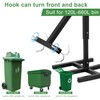 Manual Trash Compactor, Touchless Manual Trash Compactor Roadside Trash Can