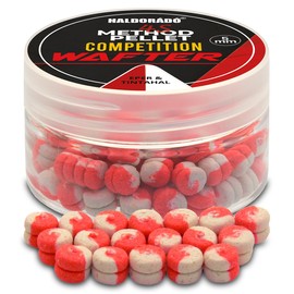 Haldorado 4S Method Pellet Competition Carp Fishing Wafter, 5 mm, Strawberry & Squid Flavour