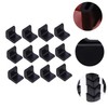 Tofficu 30pcs Shaped Rubber Angle Pads Furniture Protector Caps for