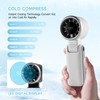 Lilampts Portable Handheld Turbo Fan with Digital Display and 180°