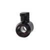 Bitspower G1/4" Mini Valve with Black Handle, Matte Black, Body
