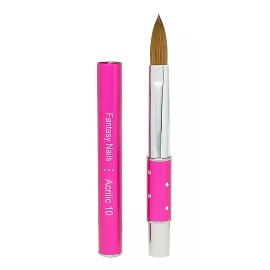 Fantasy Nails Pincel Desing #10 Kolinsky, Uñas Acrilicas, Fantasy Nails.