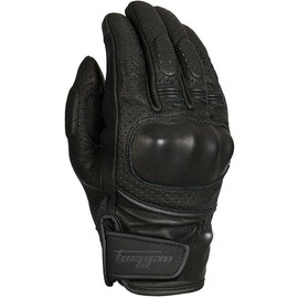 Furygan LR Jet D3O Vented Perforated Motorcycle Gloves (Black, L)