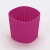 uxcell Silicone Nonslip Glass Bottle Mug Cup Sleeve Protector Cover