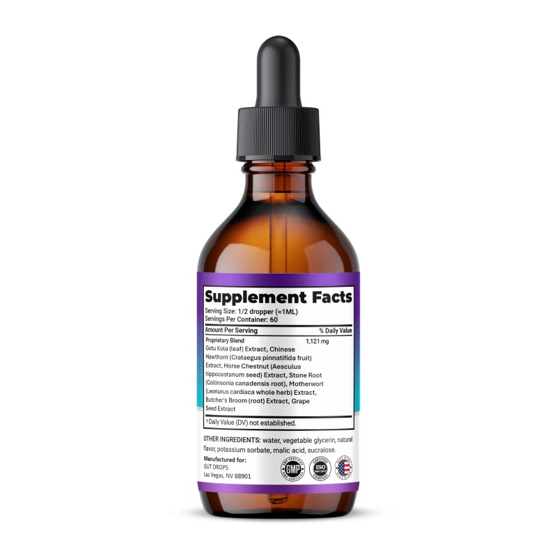 Gut Drops, Max Strength Formula, GutDrops Liquid Supplement (2 Pack)