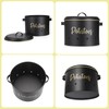 OwnMy Set of 3 Potato Onion Garlic Storage Bins Vegetable