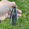 aZengear Titanium Toothpick with Keychain Holder – Portable Reusable Metal