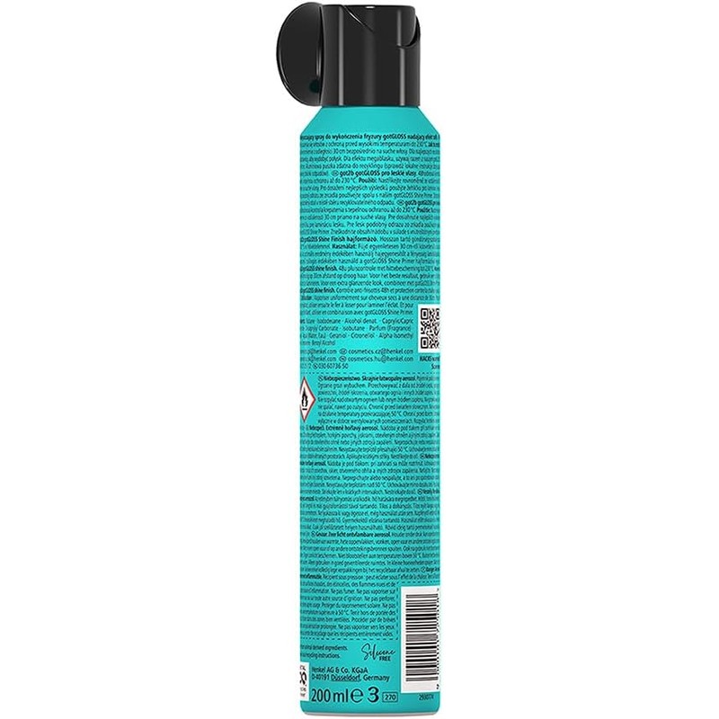 Got2b Prebase de Brillo para el Cabello Got Gloss, Protector