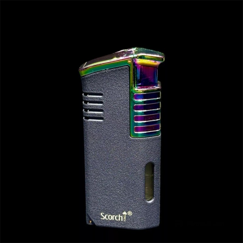 Scorch Torch Model 61735 Tripl-Flame Refillable Windproof Lighter W/ Cigar