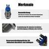 Powice 12 mm Push Button Waterproof Momentary Reset Switch Made