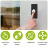LED Lighted Doorbell Push Button, Round Doorbell Push Button Replacement