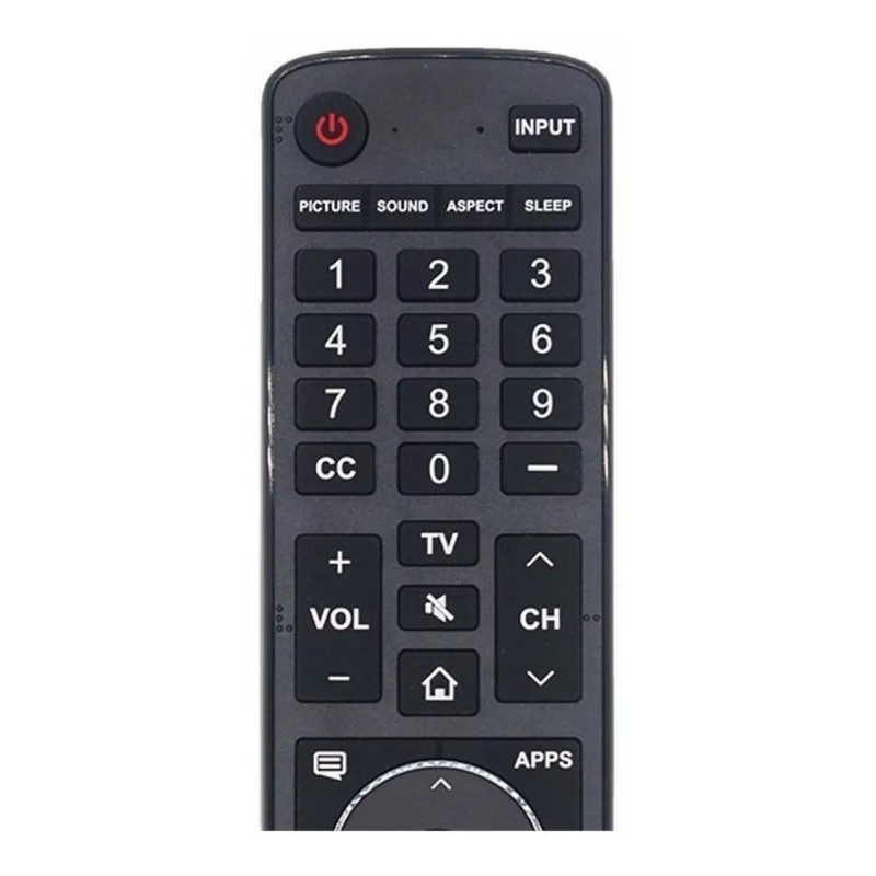 Ecom Experts Control Remoto Compatible Sharp 4k Pantalla Smart Tv