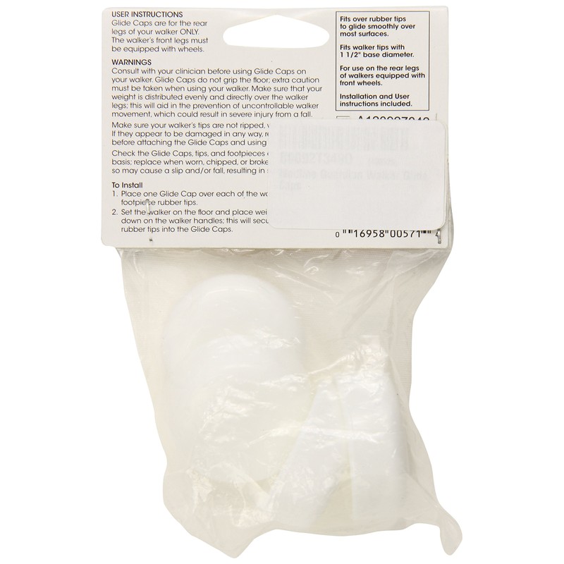 Medline Guardian Walker Glide Caps