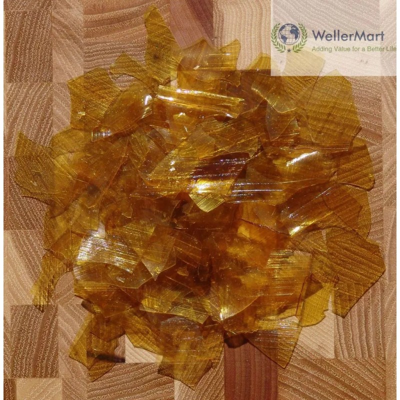 Premium Dewaxed Shellac Dewaxed Blonde Shellac Flakes 1/8 lb, or