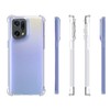 USTIYA Case for Oppo Find X5 Pro Clear TPU Four