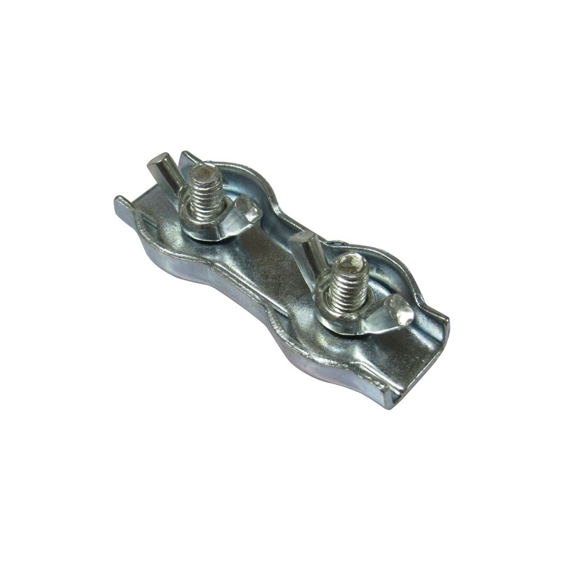 Duplex Wire Rope Grips With Wing Nuts X10 3MM -