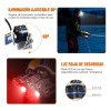Lampara Led Tipo Minero De 8 Leds Con Baterias Recargables