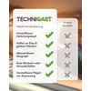 TECHNIGART One Touch Smartphone Holder for Dashboard, Windscreen, Desk, 360°