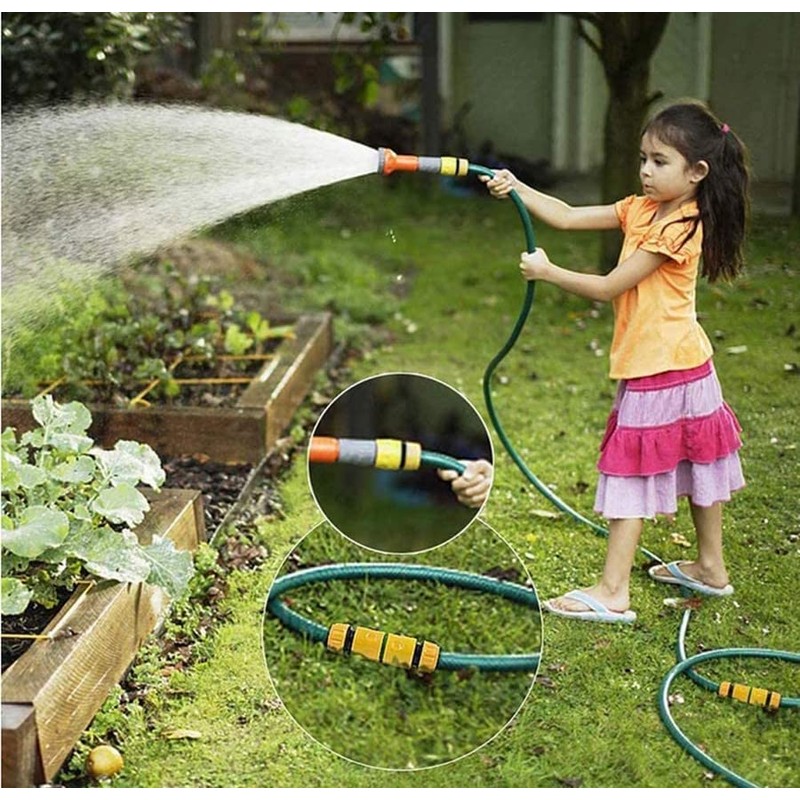 ZHIHUI Hose Connetor, Hose End Quick Connect fitting, Gardening Watering