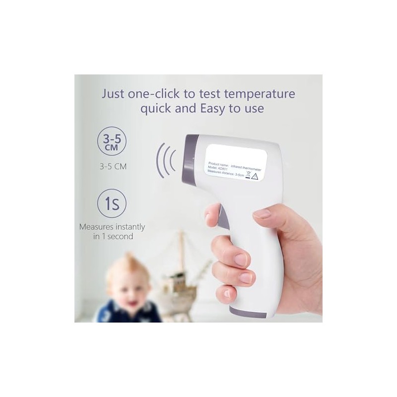 Boulton Forehead Thermometer for Adults Kids – Digital Baby Thermometers