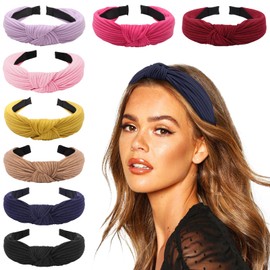 DRESHOW 8 Pack Women Headbands Headwraps Hair Bands Bows Hair Accessories