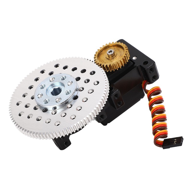 Servo Steering Gear Box 3:1 Ratio Feedback Continuous Mode Servo