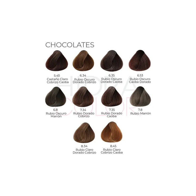 Tinte Para Cabello Hidracolor Naturales 90 Ml + Peróxido Tono