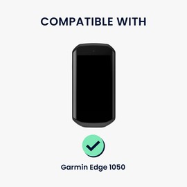 kwmobile Case Compatible with Garmin Edge 1050 Bike Navigator Cover - Protective GPS Case with Keyring - Silicone