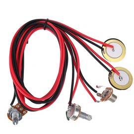 Guitar Pickup, Portable Acoustic Guitar Pickup with Volume Tone Control for Acoustic Guitar Ukulele