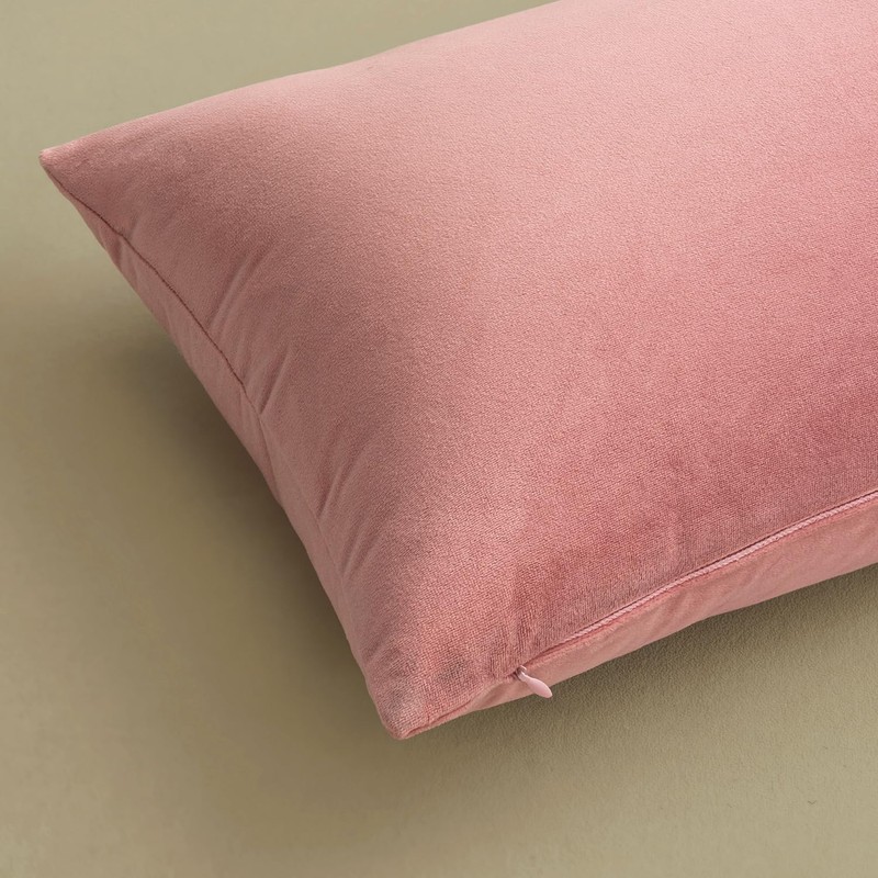 MIULEE Velvet Throw Pillow Covers 18x18 Inch, Pack of 2