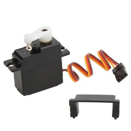 Digital Servo Low Noise Sensitive Plastic Steering Gear with Arm for WLtoys 124016 124017 144010 1/14 RC Cars
