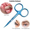 Cuticle Scissors with Curved Tip, Stainless Steel Cuticle Scissors Extra