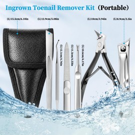 VOCOSTE Toenail Clippers for Thick Toenails Nail Clippers for Seniors 6PCS