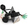 QuickMarine 704 82570 Single Engine Key Switch Panel Assembly for