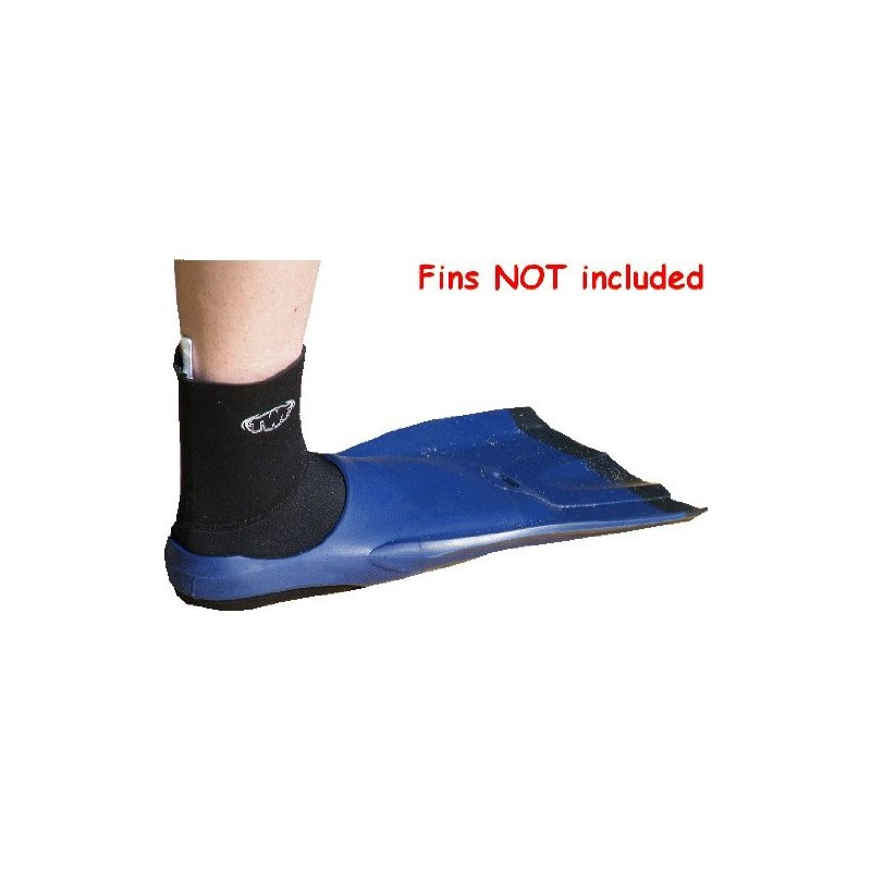 (M) twf Fin Socks. 3mm Neoprene Wetsuit sock for bodyboard