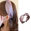 2Pcs Head Bands Wide Fashion Hair Hoops Headbands for Women