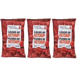 President's Choice Loads of Ketchup Flavour Chips [3 x 200g/7.1 oz. Bags}