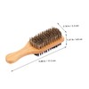 FOMIYES Beard Grooming Kit 2pcs Styling Comb for Men Brush