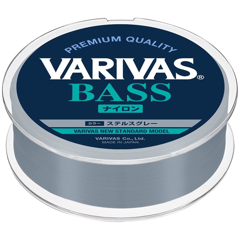 バリバス(VARIVAS) VARIVAS バス ナイロン 150m ステルスグレー 16LB