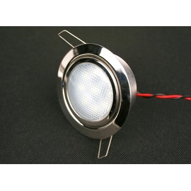 LED Dome Light - High Power 2.3" LED Downlight - 12VDC - Waterproof - 200 Lumen - Natural White (4000K) - Recessed Mount Waterproof Auto, Truck, RV, Boat and Aircraft